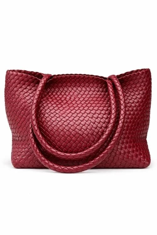 Woven Luxe Tote